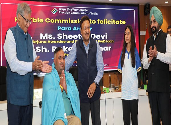 Sports News | EC Announces Paralympian Rakesh Kumar as ECI National Icon for PwDs