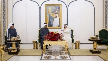 World News | UAE President Visits King of Bahrain at His Residence in Abu Dhabi