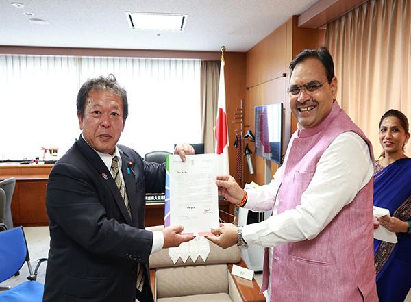 India News | Rajasthan CM Bhajan Lal Sharma Invites Japan Vice Minister for Economy to Rising Rajasthan Global Investment Summit