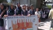 India News | J&K: District Election Wing Holds SVEEP Programme for Students to Create Awareness of Voting Rights in Poonch