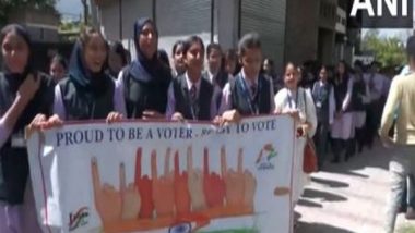 India News | J&K: District Election Wing Holds SVEEP Programme for Students to Create Awareness of Voting Rights in Poonch