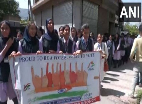 India News | J&K: District Election Wing Holds SVEEP Programme for Students to Create Awareness of Voting Rights in Poonch