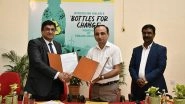 Business News | Bisleri International Partners with Panjab University to Establish On-Campus Material Recovery Facility (MRF) Under 'Bottles for Change' Initiative