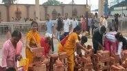 India News | Ayodhya: Devotees Build Symbolic Houses in Temple Complex, Seek Ram Lalla's Blessings for a Permanent Home