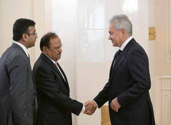 World News | NSA Doval, Russia's Secy of Security Council Sergey Shoigu Discuss Issues of Mutual Interest