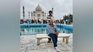 World News | Sao Tome and Principe PM Patrice Emery Trovoada Visits Taj Mahal in Agra