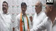 India News | AAP Leader Loveleen Tuteja Lovely Joins Congress Party Ahead of Haryana Polls