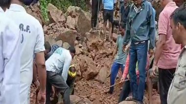 Rajgarh Fort Wall Collapse: 7 Dead As 400-Year-Old Wall Collapses Due to Heavy Rains in Madhya Pradesh’s Datia, MP CM Mohan Yadav Announces INR 4 Lakh Ex-Gratia to Deceased’s Kins (Watch Video)