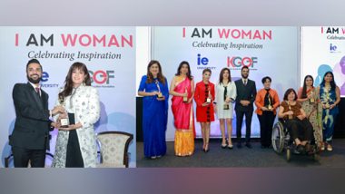 Business News | 'I Am Woman' 5.0 by The Karan Gupta Education Foundation (KGEF) and IE University: Empowering Voices, Inspiring Change