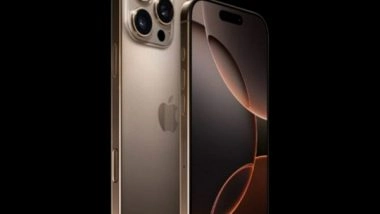 Business News | Apple IPhone 16 Pro Launched: Check Latest Features, Specifications, and Price in India