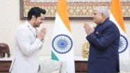 Entertainment News | Randeep Hooda Meets Vice President Dhankhar at His Residence