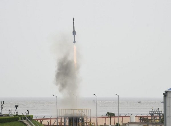 India News | India Tests Vertical Launch Short Range Surface-to-Air Missile