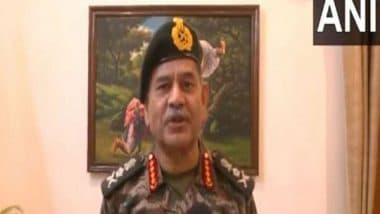 India News | Army Chief Reaches Srinagar to Review Security Situation Ahead of J-K Assembly Polls