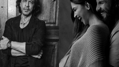 Entertainment News | Shah Rukh Khan Pays Visit to New Parents Deepika Padukone and Ranveer Singh