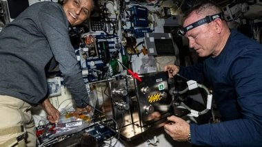 World News | NASA Astronaut Sunita Williams to Address Earth from Orbiting International Space Station