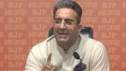 India News | 'Jail Wala' Chief Minister Now 'Bail Wala': BJP's Gaurav Bhatia Takes Jibe at Arvind Kejriwal