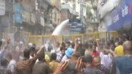 India News | After Sanjauli Protests Break out in Mandi over Alleged Illegal Mosque Construction, Water Cannon Used to Disperse Crowd