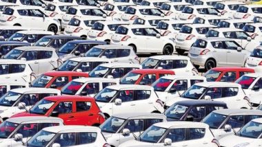 Business News | August Passenger Car Sales Drop 1.8% in India, Two-wheelers Register 9.3% Growth