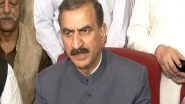 India News | Himachal CM Sukhu Chairs All Party Meet, Appeals for Maintaining Peace in Region