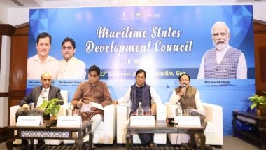 India News | 20th Maritime State Development Council Concludes in Goa; over 100 Key Issues Resolved Across Various States