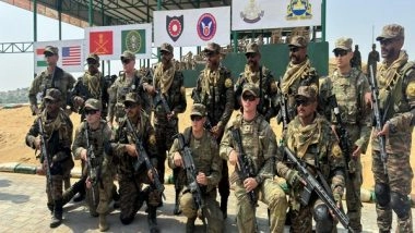 World News | Rajasthan: India-US Joint Military Exercise Yudh Abhyas Underway at Mahajan Field Firing Range