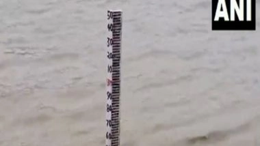 India News | Haridwar: Ganges Flowing Close to Danger Level Mark, Authorities Alerted