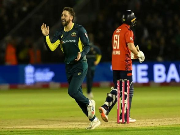 Sports News | Matthew Short Registers 3rd Best Bowling Spell by an Australian in T20Is | LatestLY