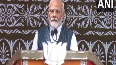 India News | PM Modi Says Assembly Polls Will Decide Fate of J-K, Targets Dynastic Politics