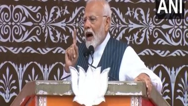 India News | PM Modi Targets Congress in Doda, Kurukshetra Rallies, Says It is 'most Dishonest and Deceitful Party'