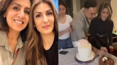Entertainment News | Neetu Kapoor Shares Heartwarming Video of Daughter Riddhima Kapoor Sahni's Birthday Celebration