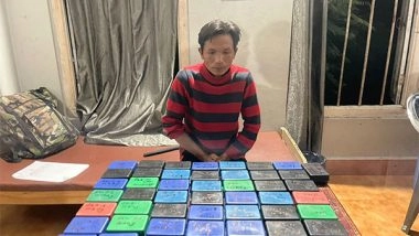 India News | Mizoram Police Seizes 592 Gram of Heroin Worth Rs 17.76 Lakh