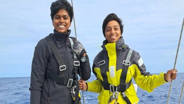 India News | Two Indian Navy Women Officers to Embark on Sailing Expedition, Circumnavigating the Globe