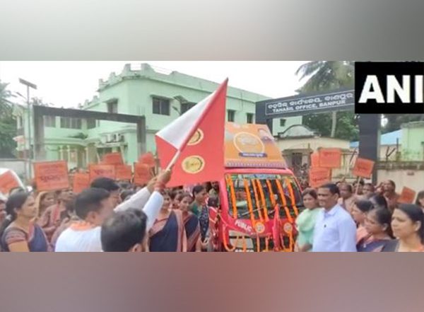 India News | MP Sambit Patra, Odisha Minister Flag off 'Subhadra Swagat Padayatra' Ahead of Scheme Launch