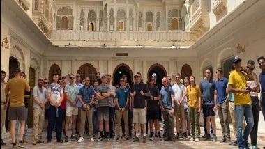 World News | Rajasthan: India, US Army Personnel Take a Day Off, Visit Historic Junagarh Fort