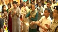 India News | Pune: Vice Chief of Army Staff N S Raja Subramani Performs Maha Aarti at Shrimant Bhausaheb Rangari Ganpati Mandal