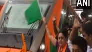 India News | West Bengal: Agnimitra Paul Flags off Vande Bharat at Asansol, Praises 'Make in India' Initiative as PM Modi Virtually Launches Trains