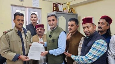 India News | Himachal BJP Spokesperson Bragta Files FIR Against Social Media Account for Labelling Traditional 'Nati' Dance as Terrorism