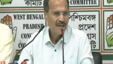 India News | Congress Leader Adhir Ranjan Chowdhury Criticises WB CM for 'deceit' in Handling the Protesters; Responds to Kejriwal's Resignation Remark