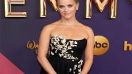 Entertainment News | Emmys 2024: Reese Witherspoon Looks Ethereal in Black Gown