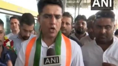 India News | Sachin Pilot Claims BJP Is 'tampering with Constitution', Responds to Kejriwal's Upcoming Resignation