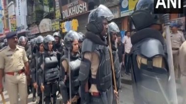 Eid Milad-Un-Nabi 2024: Rapid Action Force Deployed in Mangaluru After VHP, Bajrang Dal Protest Over Social Media Post in Karnataka (Watch Video)