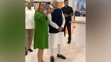 World News | German Development Minister Greets PM Modi at 4th Global Renewable Energy Investor's Meet