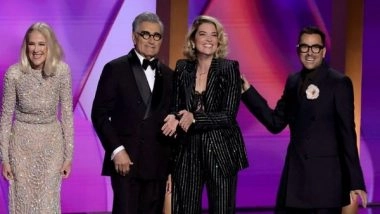 Entertainment News | 'Schitt's Creek' Team Reunited at Emmys 2024, Fans Turn Nostalgic