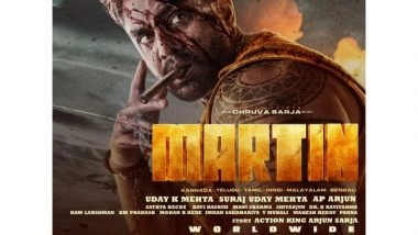Business News | Lakshmi Ganapathy Films Acquires North India Theatrical Rights for Martin - After KGF 2, RRR