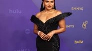 Entertainment News | Emmy Awards 2024: Mindy Kaling Dazzles in Gaurav Gupta's Black Gown