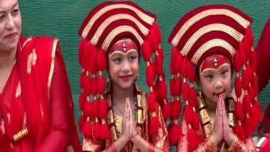 World News | Nepal Worships 504 Girls in Annual Kumari Pooja Ritual for Health, Prosperity