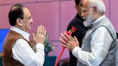 India News | JP Nadda Extends Birthday Greetings to PM Modi