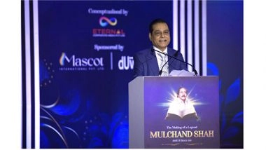 Business News | Coffee Table Book on Late Mulchand Shah's Life Journey Launched by Notable Stalwarts
