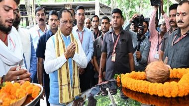 India News | Raipur: CM Vishnudeo Sai Greets All on Vishwakarma Jayanti, Stresses on Observing Cleanliness