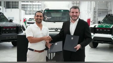 Business News | Triton EV Partners with W Motors to Deliver Innovative Automotive Solutions for MENA, India, and US Markets